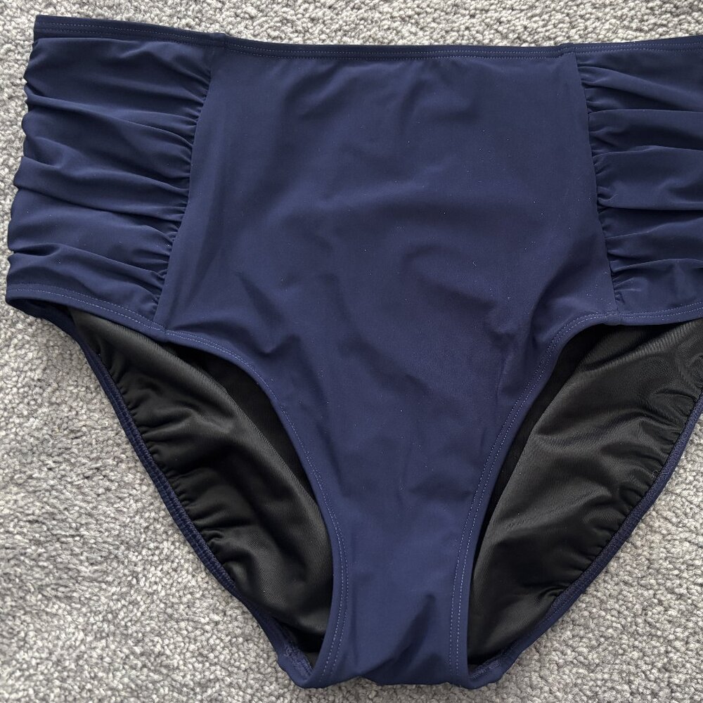 NEW L.L.Bean SunSmart Mid-Rise Brief Swim Bottom